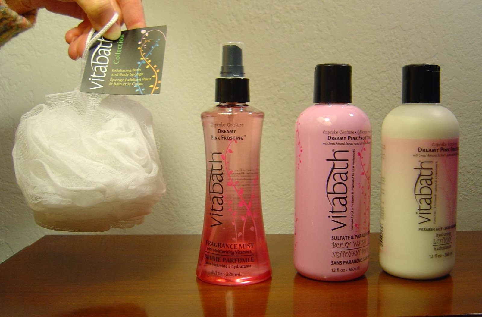 Vitabath’s Dreamy Pink Frosting Scented Bath Trio Review and Giveaway–Ends February 20, 2014
