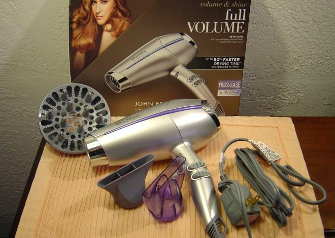 John Frieda Full Volume Hair Dryer Review