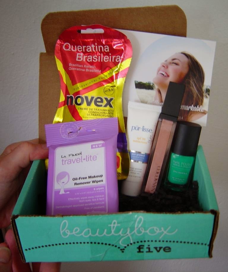  Beauty Box 5 August 2014 Review