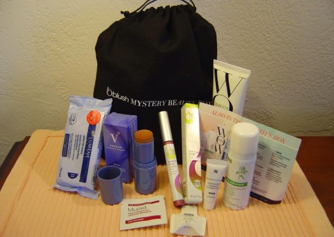 Blush Mystery Beauty Box Review September 2014