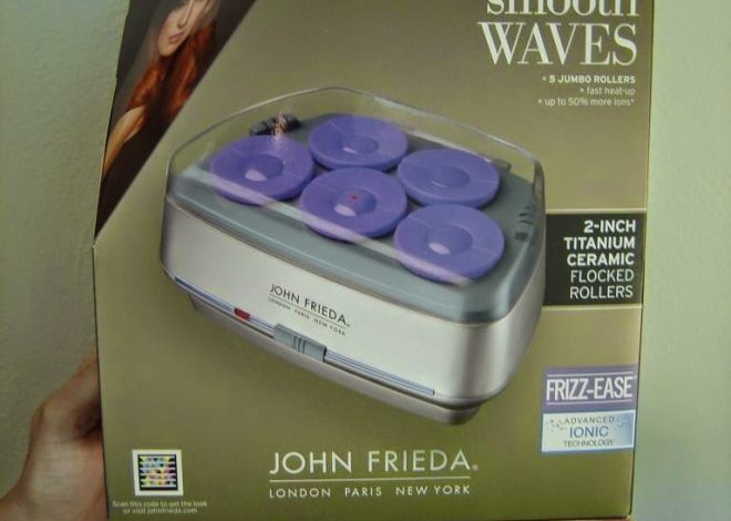 If You After Flowing Waves Instead of Tight Curls–John Frieda’s Body & Shine Smooth Waves Hair Setter Is the One for You! (Review)