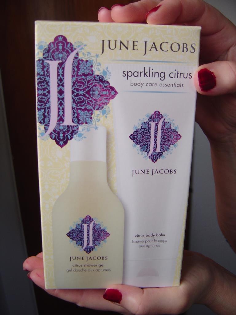 June Jacobs Sparkling Citrus Body Care Essentials Review