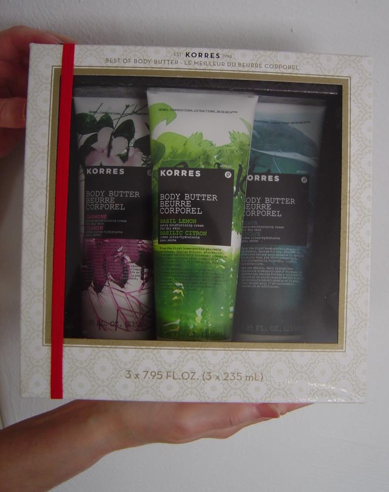 Review:  Korres Best of Body Butter Collection