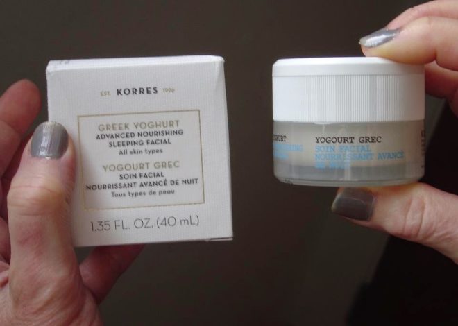 Korres Greek Yogurt Advanced Nourishing Sleeping Facial Review