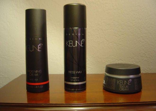 Review: Keune Press Wax, Texture and Thickening Creams for Help on the Hair Front!