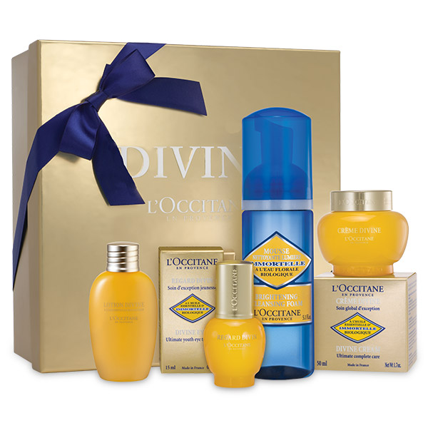 Review:  L’Occitane en Provence’s Divine Youth Gift Set for Holiday Gift Giving!