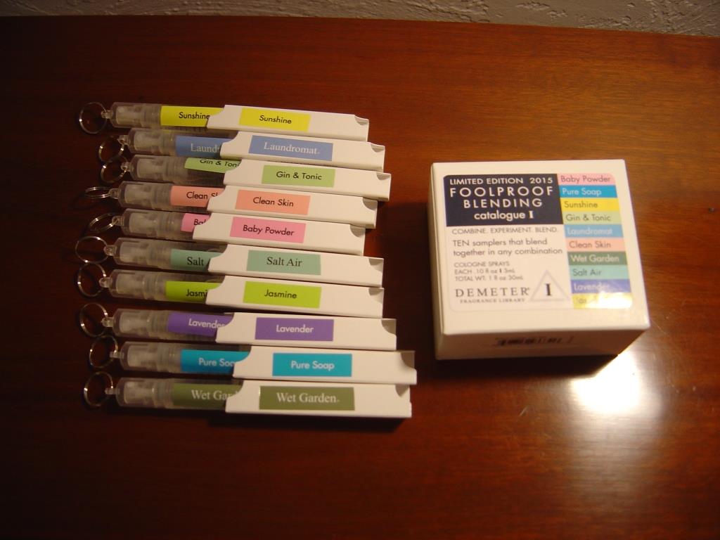 Review:  Demeter Fragrance’s Limited Edition 2015 Foolproof Blending Library Sampler Set Debuts Black Friday for $20!