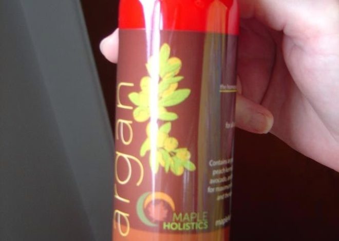 Maple Holistics Argan Special Formula Shampoo Review