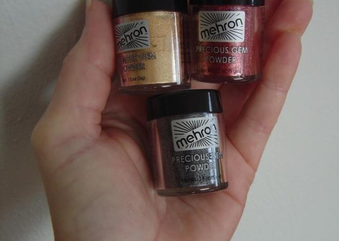 Mehron Precious Gem Powders Review