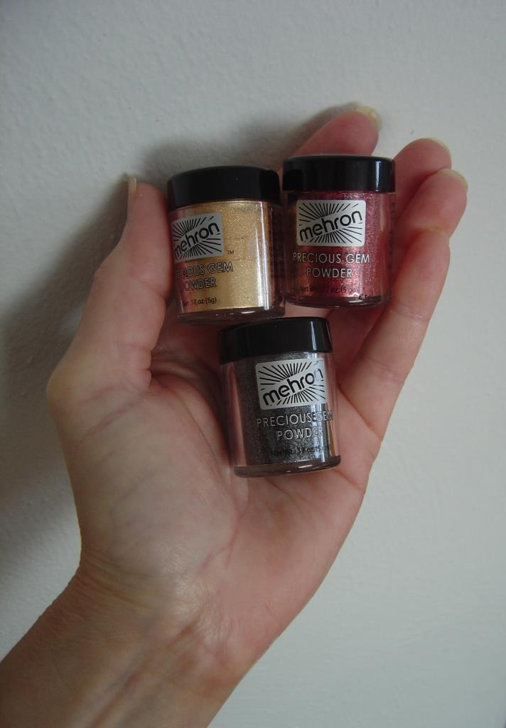 Mehron Precious Gem Powders Review