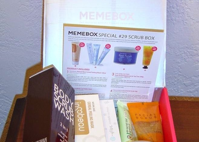 Memebox Special #29 Scrub Box Review + October Coupon Codes!