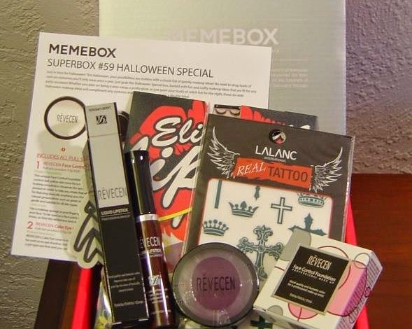 Review:  Memebox Superbox #59 Halloween Special  + NEW Makeup Lines & EXCITING November 2014 Coupon Codes!