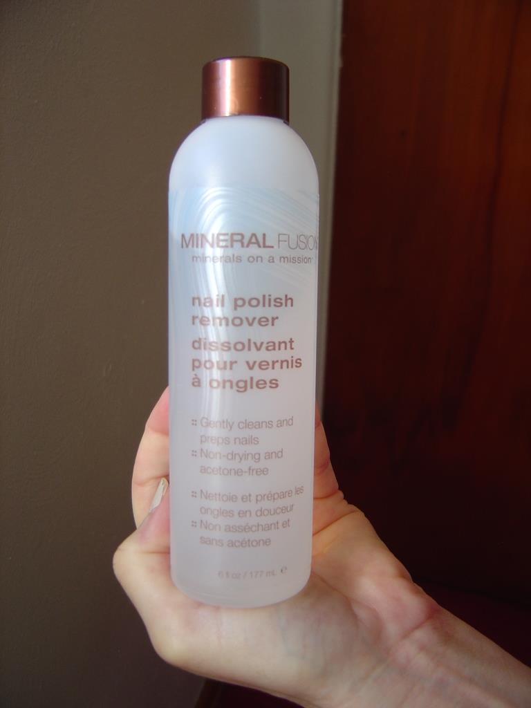 Mineral Fusion Nail Polish Remover Review