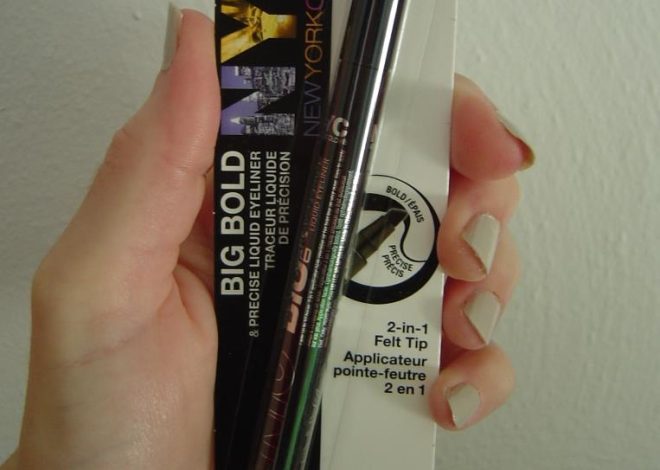 Review:  NYC New York Color Big Bold & Precise Liquid Eyeliner