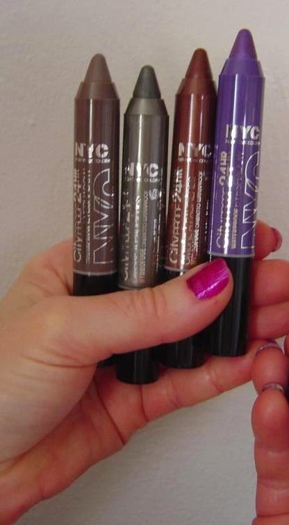 Review + SWATCHES:  NYC New York Color City Proof 24 HR Waterproof Eyeshadows