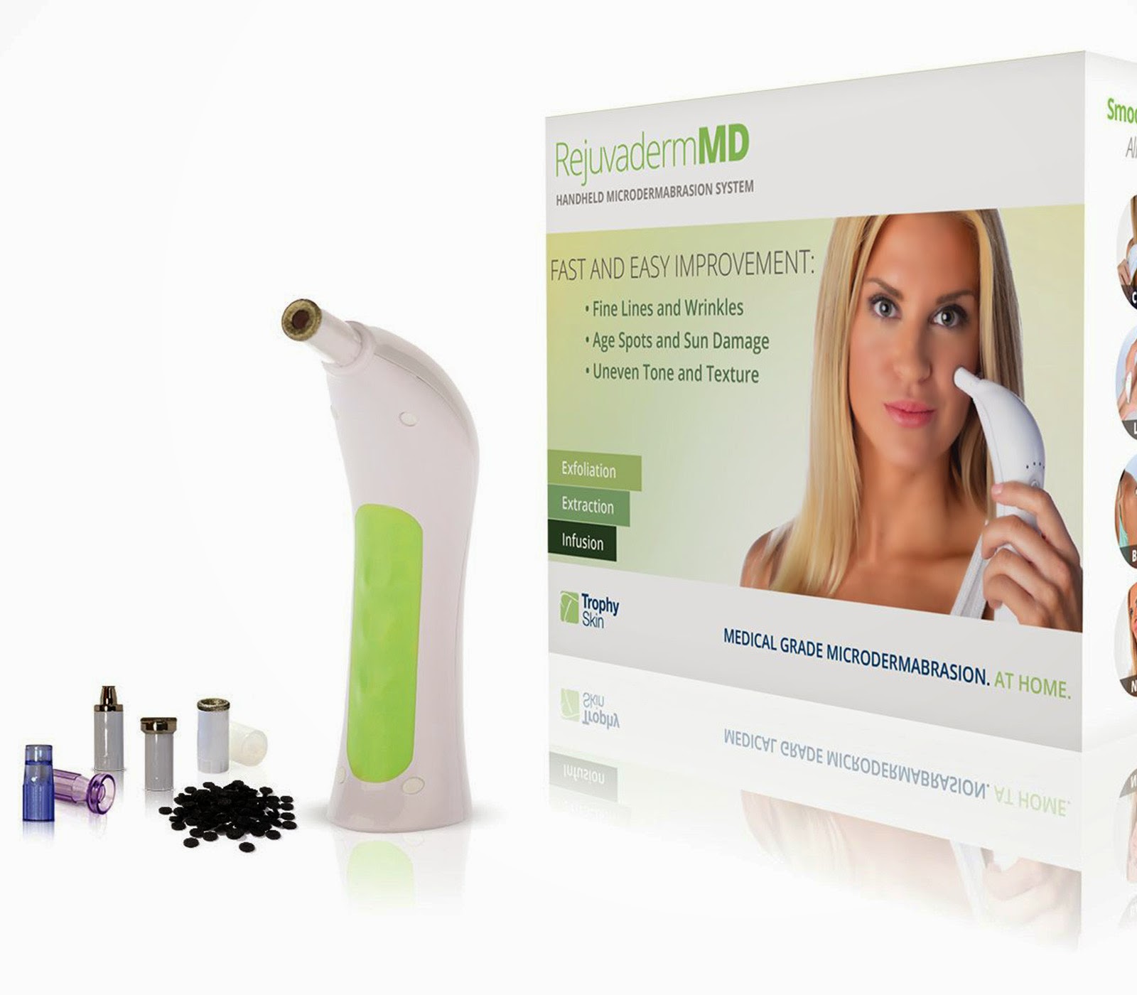 **WIN Better Skin!**Trophy Skin’s RejuvadermMD Hand-Held Microdermabrasion System and Argan Stem Cell Serum Review  + ($238) Giveaway! (2 Winners)–Ends May 27, 2014