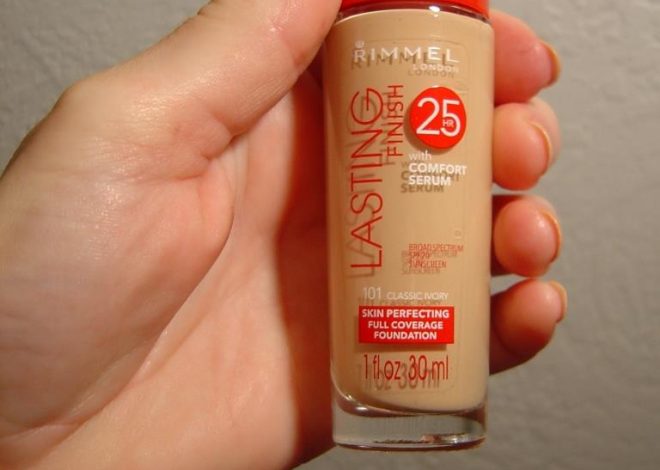 Rimmel London Lasting Finish 25 Hour Foundation (Classic Ivory)–New Version Review