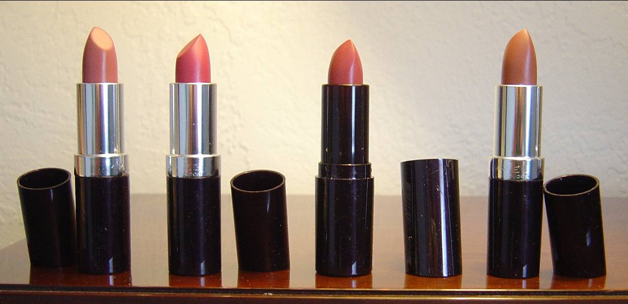 Rimmel London’s Lasting Finish Intense Wear Lipsticks (Airy Fairy #70, Dizzy #10, Just So #42, Paradise #50) Review + SWATCHES!