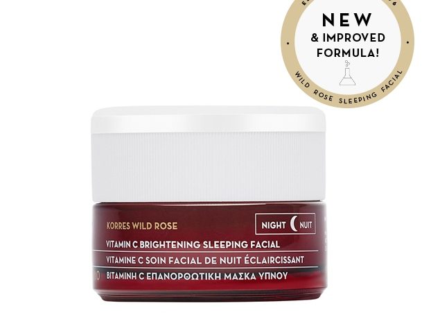 Korres Wild Rose + Vitamin C Advanced Brightening Sleeping Facial Review