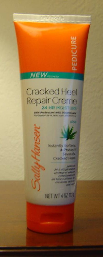 Sally Hansen Pedicure Collection:  New Cracked Heel Repair Creme Review