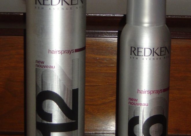Redken Fashion Work 12 and Pure Force 16 Hairsprays Review