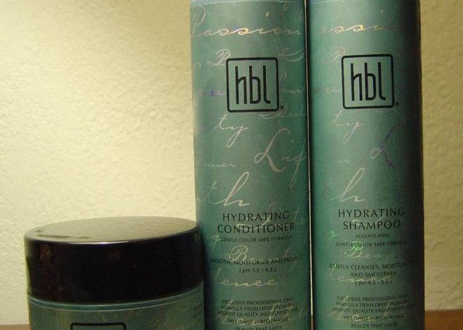 HBL Hair Care Hydrating Shampoo, Conditioner and Hair Masque Review