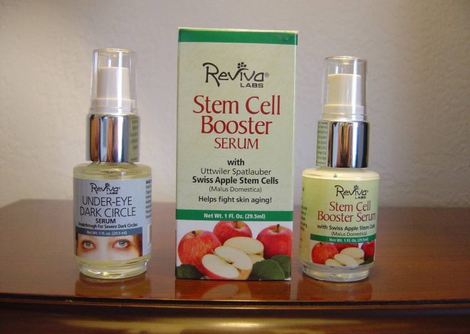 Reviva Labs Under Eye Dark Circle Serum and Swiss Apple Stem Cell Booster Serum Review + Giveaway!–Ends January 16, 2012
