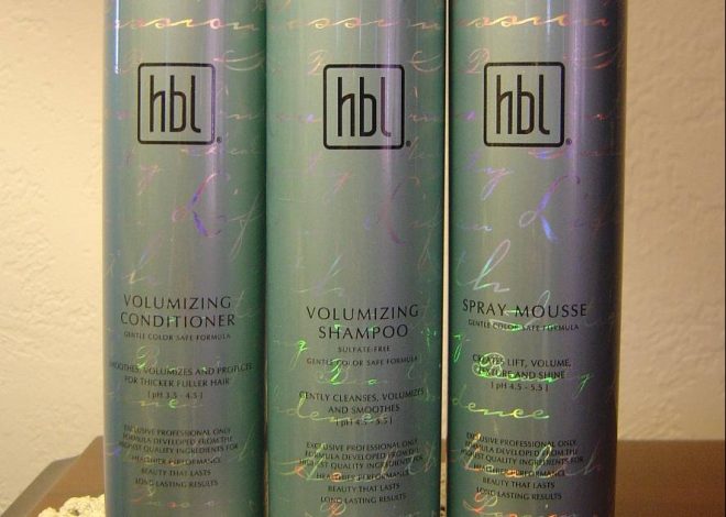 HBL Hair Care Volumizing Hair Products Review