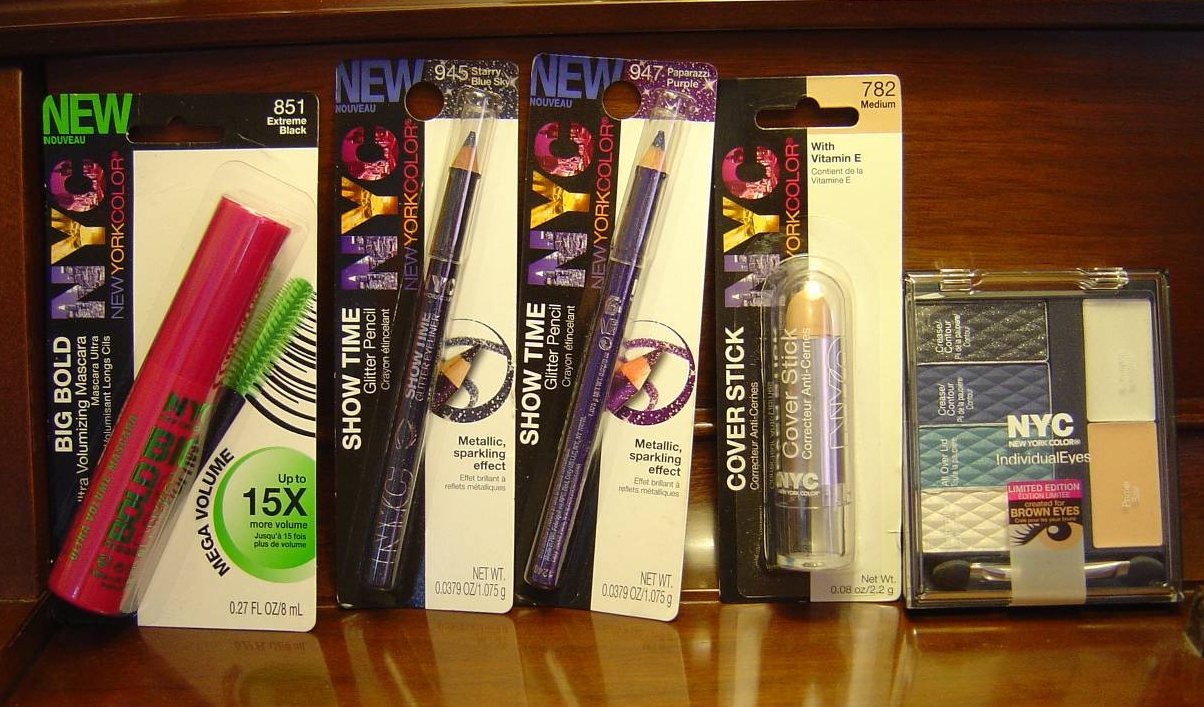 Review:  NYC New York Color Cosmetics Summer, 2012 Eye Products