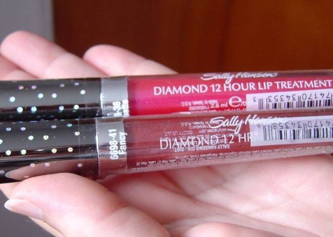Sally Hansen’s Diamond 12-Hour Lip Treatment Lip Glosses Review