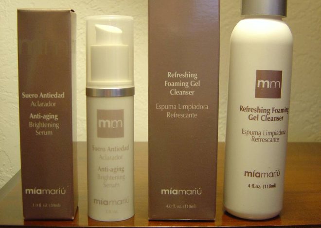 Mia Mariu Anti-Aging Brightening Serum & Refreshing Foaming Gel Cleanser Review + Giveaway! ($57)–Ends September 24, 2012