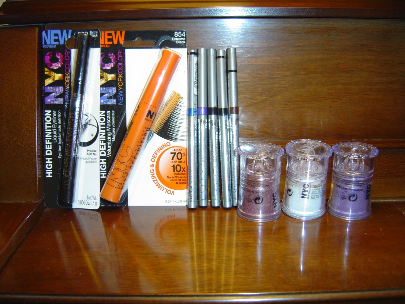 NYC New York Color Eye Cosmetics Review + Swatches!