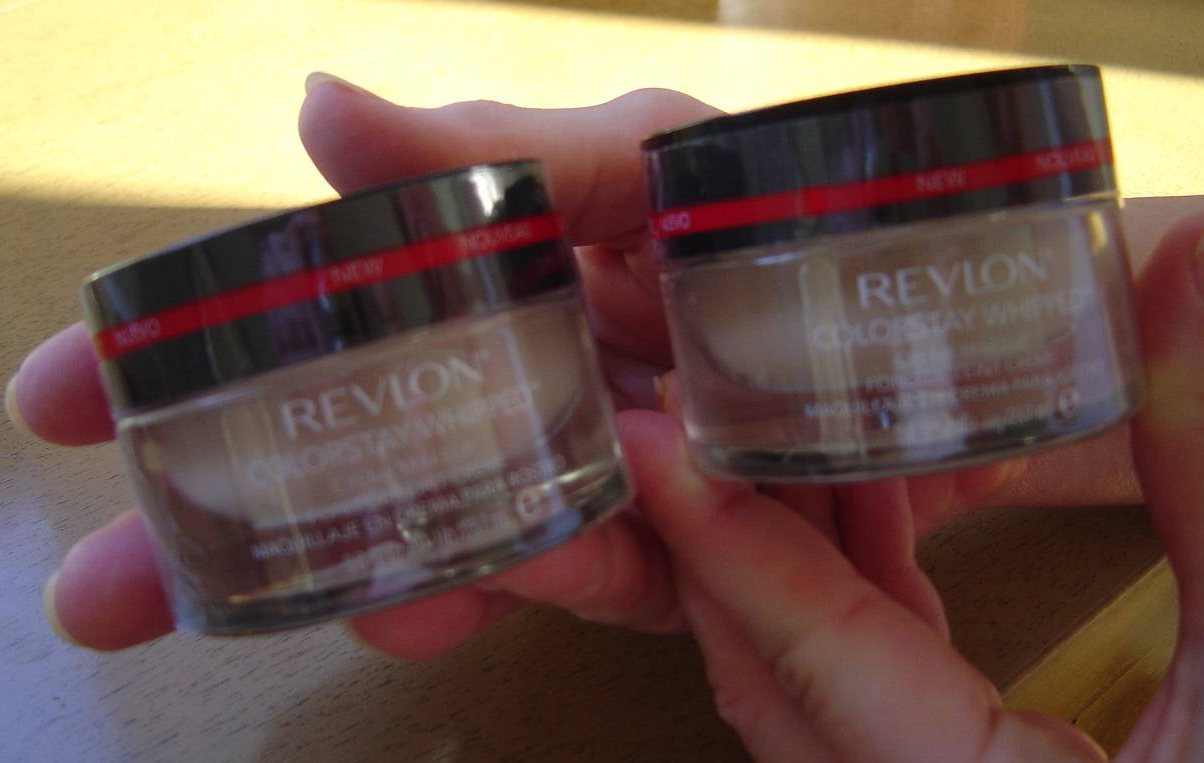 Revlon’s Colorstay Whipped Creme Makeup Review (#110 Ivory and  #150 Buff)–Photos!
